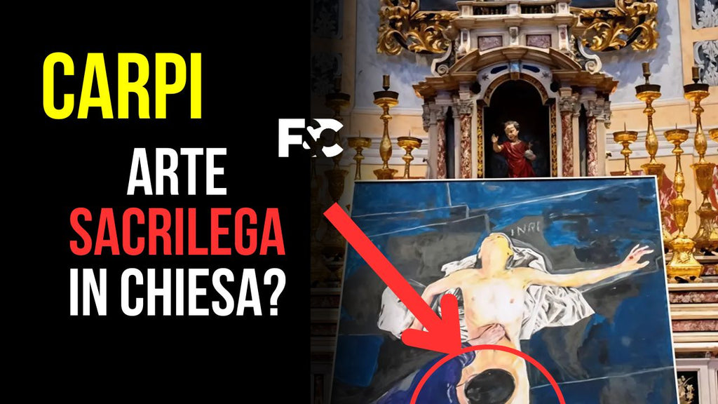 Arte BLASFEMA? Scandalo a Carpi!