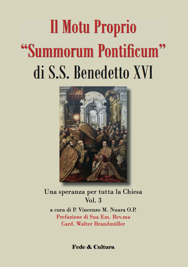 Corrispondenza Romana recensisce gli Atti del Convegno sul Motu Proprio "Summorum Pontificum" di S.S. Benedetto XVI