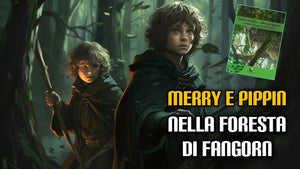 218. Merry e Pippin nella foresta di Fangorn