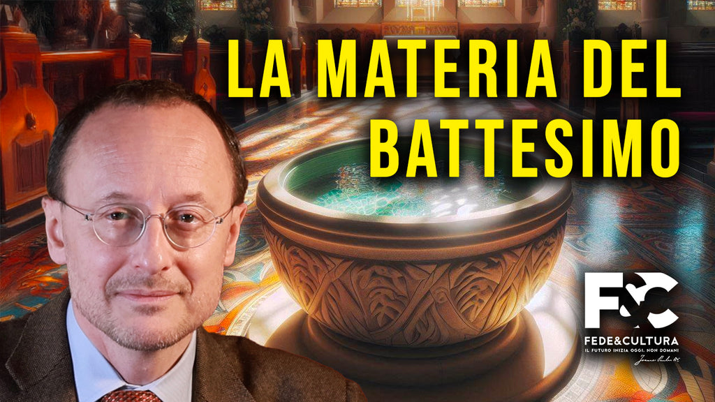 Qual è la materia del Battesimo?