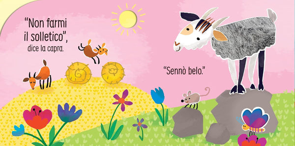 Non farmi il solletico!... dice la mucca