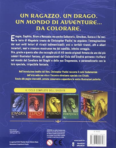 Eragon colouring book