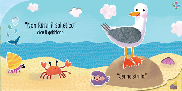 Non farmi il solletico!... dice lo squalo