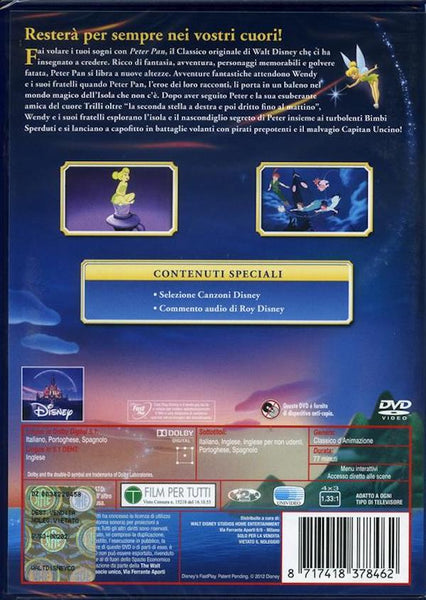 Le avventure di Peter Pan. Edizione speciale (DVD)