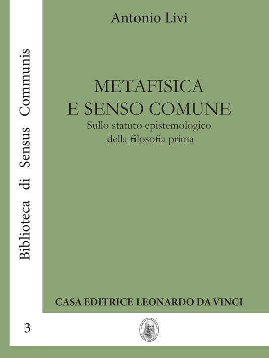 Metafisica e Senso Comune