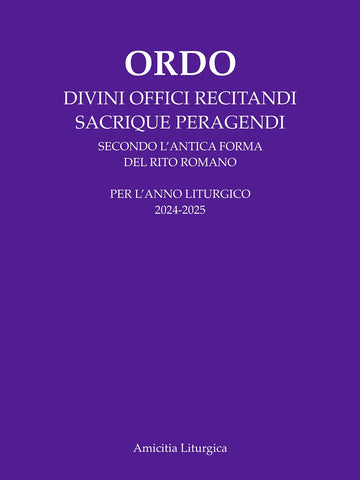 Ordo divini officii recitandi sacrique peragendi 2024/25