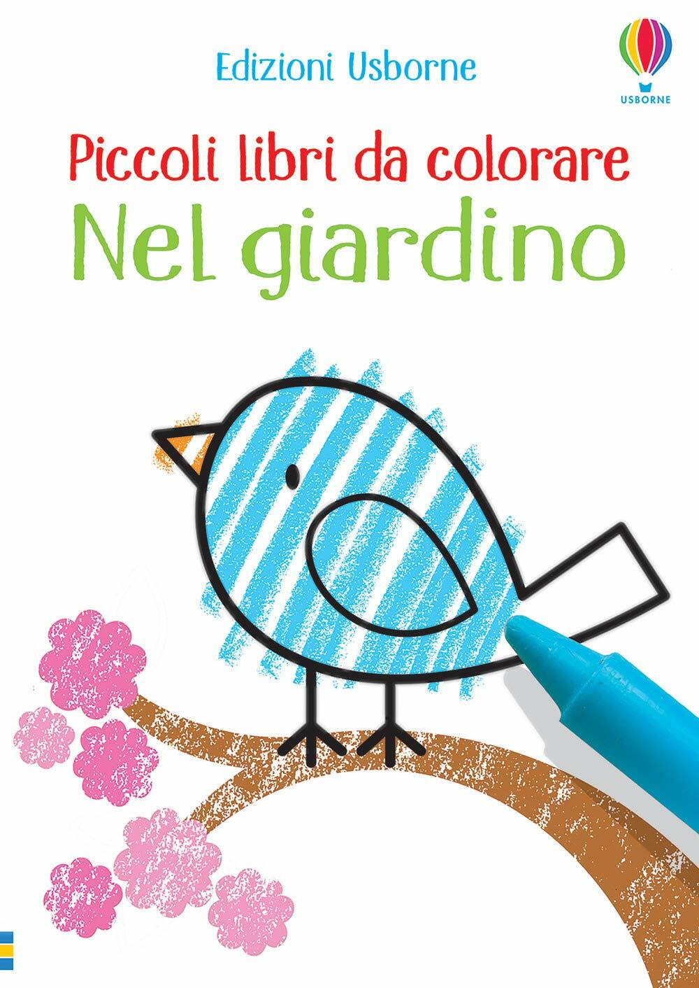 Nel giardino. Piccoli libri da colorare