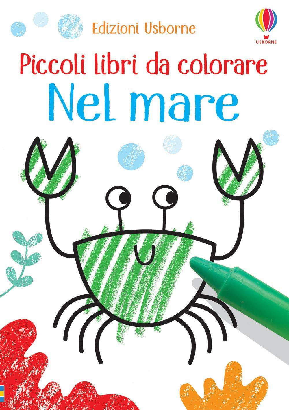 Nel mare. Piccoli libri da colorare